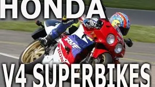 Máquinas Legendarias: Las Superbikes V4 de Honda (VFR750R-RC30 y RVF750-RC45)