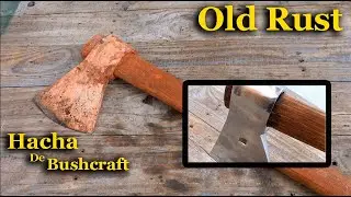 RESTAURACIÓN de HACHA OXIDADA | Rusty Old Axe Restoration