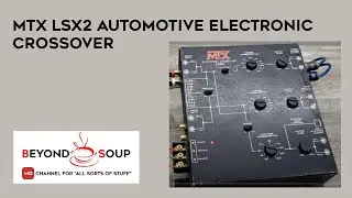 Old School MTX LSX2 2-Channel/4-Channel 2-Way Electronic Crossover Network Demo