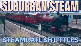 Suburban Steam Shuttles: Flinders Street to Glen Huntly at Hawksburn, Toorak and Malvern