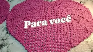 💖💝MEU CORAÇÃO DE CROCHÊ 💖 @crochedagihoficial  TAPETE MEGA ECONÔMICO