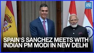 Spain's Sanchez Meets With Indian PM Modi In New Delhi | Dawn News English