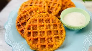 Buffalo Chicken Chaffle | KETO LOW CARB WAFFLES