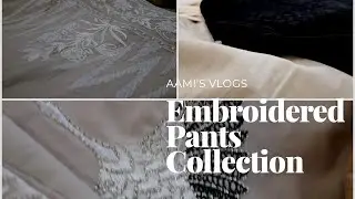 #Khaadi #polkadots  Embroidered pants collection