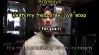 My Freeze Ray - Dr. Horrible (Karaoke subtitles)
