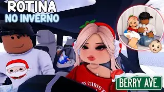 Family routine with our baby on Berry Avenue! ❄👨&zwj;👩&zwj;👦