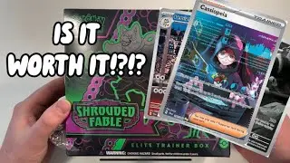 Opening a Shrouded Fable Elite Trainer Box in 2025!?! - Card Hunter - Cassiopeia SIR Ep. 1