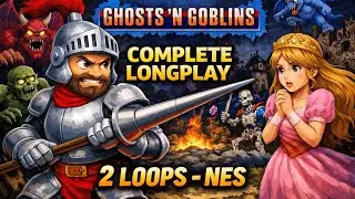 ghosts'n goblins nes longplay 2 loops