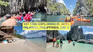 DAY 2 EL NIDO PALAWAN - Full Tour Shimizu Island, Secret & Big Lagoon, 7 Commandos Beach+ Food Trip