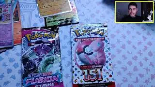 151 VS COLPO FUSIONE,  chi ha il pull migliore due delle espansioni pokemon piu belle !!!