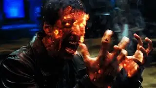 GHOST RIDER First transformation Scene | Ghost Rider 2007