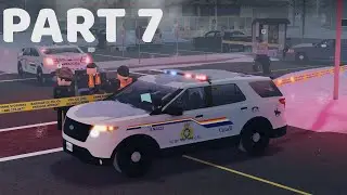 ROBLOX Ensford RCMP Patrol Part 7 | Snowy Day!!