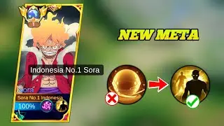 TOP 1 SORA RECOMMENDED ONE HIT BUILD & EMBLEM 2026😱🔥 | GLOBAL SORA 1 HIT BUILD 2026 MLBB