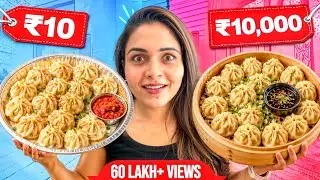 🥟🥟 Eating ONLY MOMOS For 24 Hours 🥟🥟