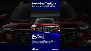 Ford Territory 2023 Model Digital Ad Q2 2023 15s (Philippines, Version 4) [ST] #Shorts