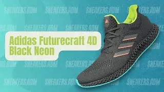Adidas Futurecraft 4D Black Neon - GZ8626 - @sneakersadm - #adidas #adidasfuturecraft #adidas4d