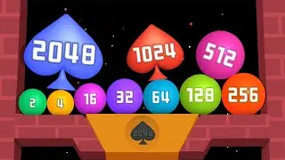 2048 Lucky: Merge Ball & Win Reward - Unlock 2048 Clubs!