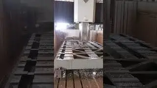 Large CNC machining frame