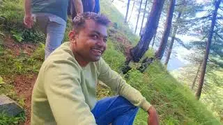 जंगल के टॉप पर टूरिस्ट ने  woodfire से bnai चाय / Jungle trek / @himalayanhostRittam