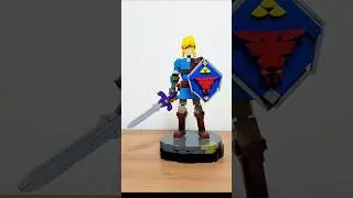 LEGO The Legend of Zelda Link Building Animation #lego #shorts