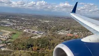 Delta Air Lines Boeing 737-932ER [N929DZ] - Landing at DTW - 21OCT2025