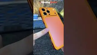 ChubbyArmor ProBack &ndash; Ultra-Thin Metal Bumper Case For iPhone 17 | ChubbyCable