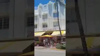 Walk through one of Miami&rsquo;s most iconic streets, Ocean Drive! Full video now on Scenic City Walks 🌴