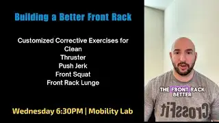 Front Rack - Mobility Lab Class