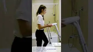 Recommandation - Se doucher dans la baignoire avec un tabouret