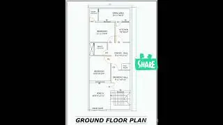 21X50 house plan | 2bhk floor plan | 1050sqft me ghar ka Naksha  #homedesign #house #singlefloor