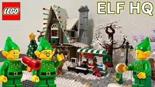 The Elf Workshop Comes to Life! | LEGO Winter Village