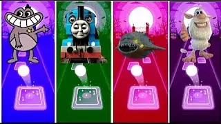 Sheriff Toadster 🆚 Cursed Thomas train 🆚 The Bloop 🆚 Booba 🌟 Tiles Hop Game