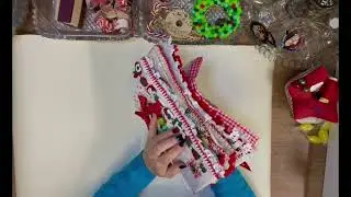 #roxysjournalofstitchery  | Vol 2 Flip through Christmas Journal so far