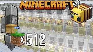 Minecraft 1.15 Bee Farm Lag Busting [Minecraft Myth Busting 125]