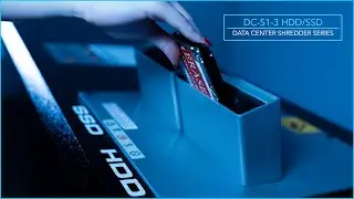 DC-S1-3 HDD/SSD Data Center Shredder Commercial