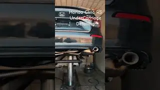 Undercarriage detailing - Honda Civic - from grime to shine! #cardetailers#thedetailpro2#shortsvideo