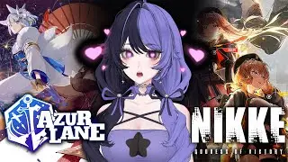 [Azur Lane][Goddess of Victory: NIKKE]  (&bdquo;ಡ&omega;ಡ&bdquo;) Gacha Ladies Time~