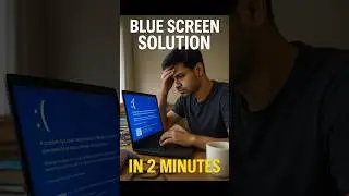 💻 Laptop Blue Screen FIX in 2 Mins! 😱 | Permanent Windows Error Solution 🔥 | Fast Repair Guide ✅