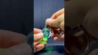 Mega Stone Crystal Keychain! 🤩 #pokemon #megastone #keychain  #megaevolution