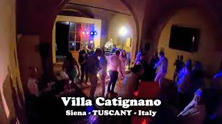 Tinaia Hall Villa Catignano Wedding Party