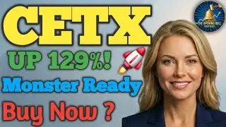 CETX UP 129%! 🚀 Is This Micro-Float Monster Ready to Squeeze to $11? CETX STOCK PODCAST TODAY PRICE 