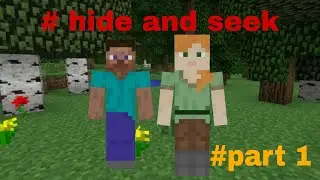 Hide and seek in Minecraft#mini craft#minecraft video#minecraft video#YouTube#YouTube video