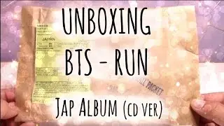 [UNBOXING] BTS 방탄소년단 RUN Japanese Album - KPOP Haul #11