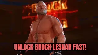 Как открыть Брока Леснара в WWE 2K25