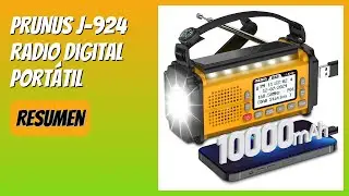 RESE&Ntilde;A (2026) : PRUNUS J-924 Radio Digital Port&aacute;til. DETALLES