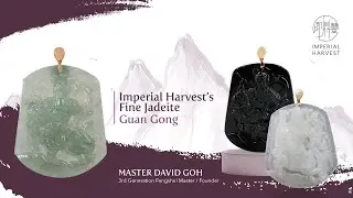 Imperial Harvest&rsquo;s Five Wealth Gods Collection - Fine Jadeite Guan Gong