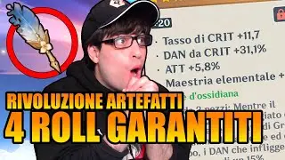 ARTEFATTI PERFETTI: NUOVA GUIDA al REROLL GARANTITO con la Dust of Enlightenment su Genshin Impact!