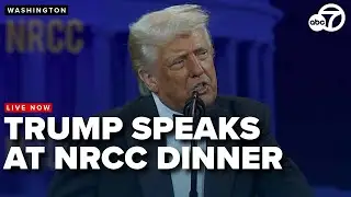 President Trump delivers remarks at the National Republican Congressional Committee (NRCC) Dinner