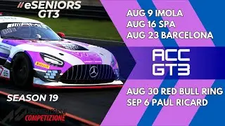 S19 Race 2 - SPA | eSenior GT3 World Championship