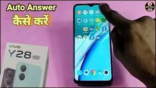 Auto Ear Pickup Calls On Vivo Y28 | Automatically Call Receive Vivo Y28 5G | Auto Answer Vivo y28